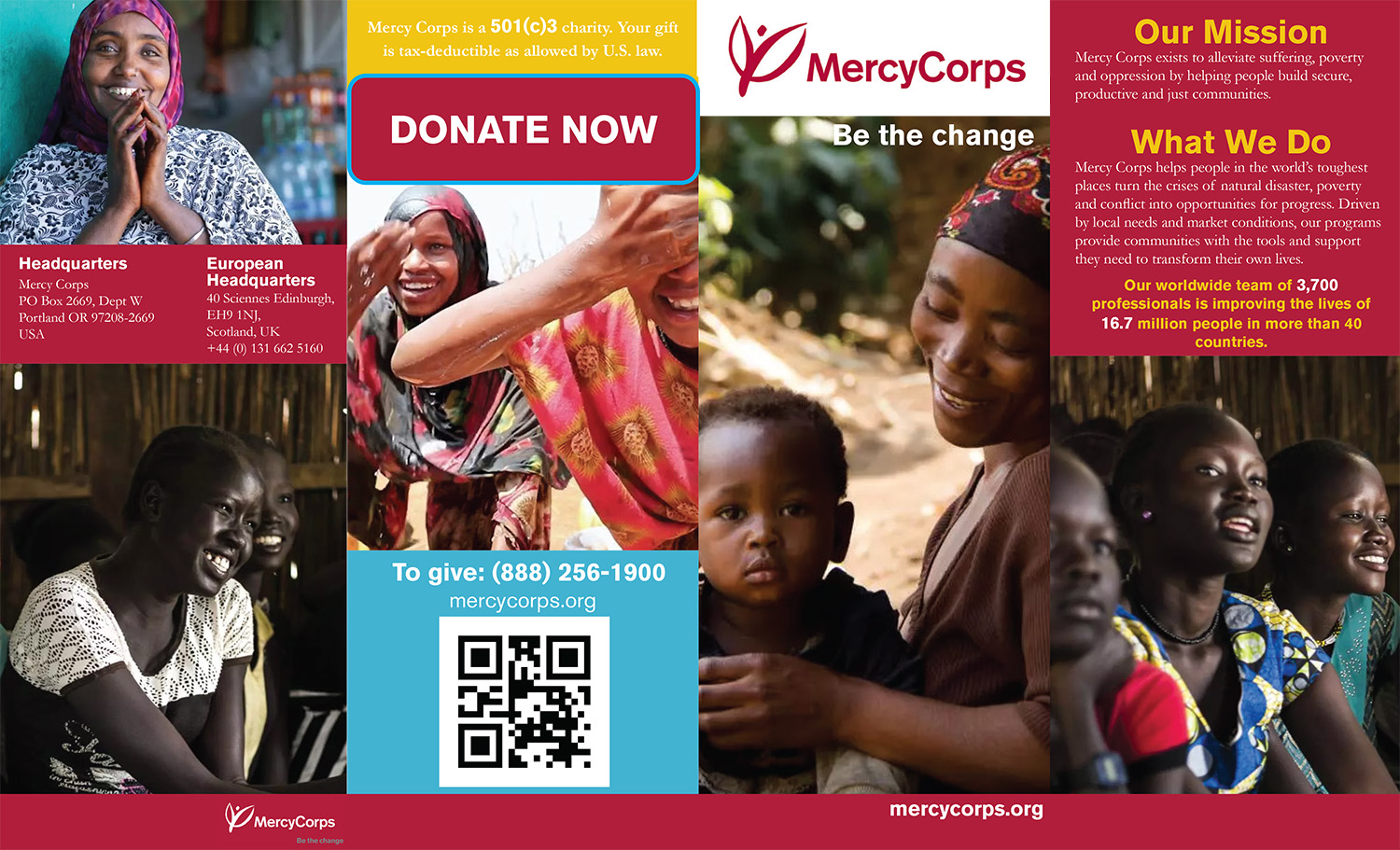 Mercy Corp brochure