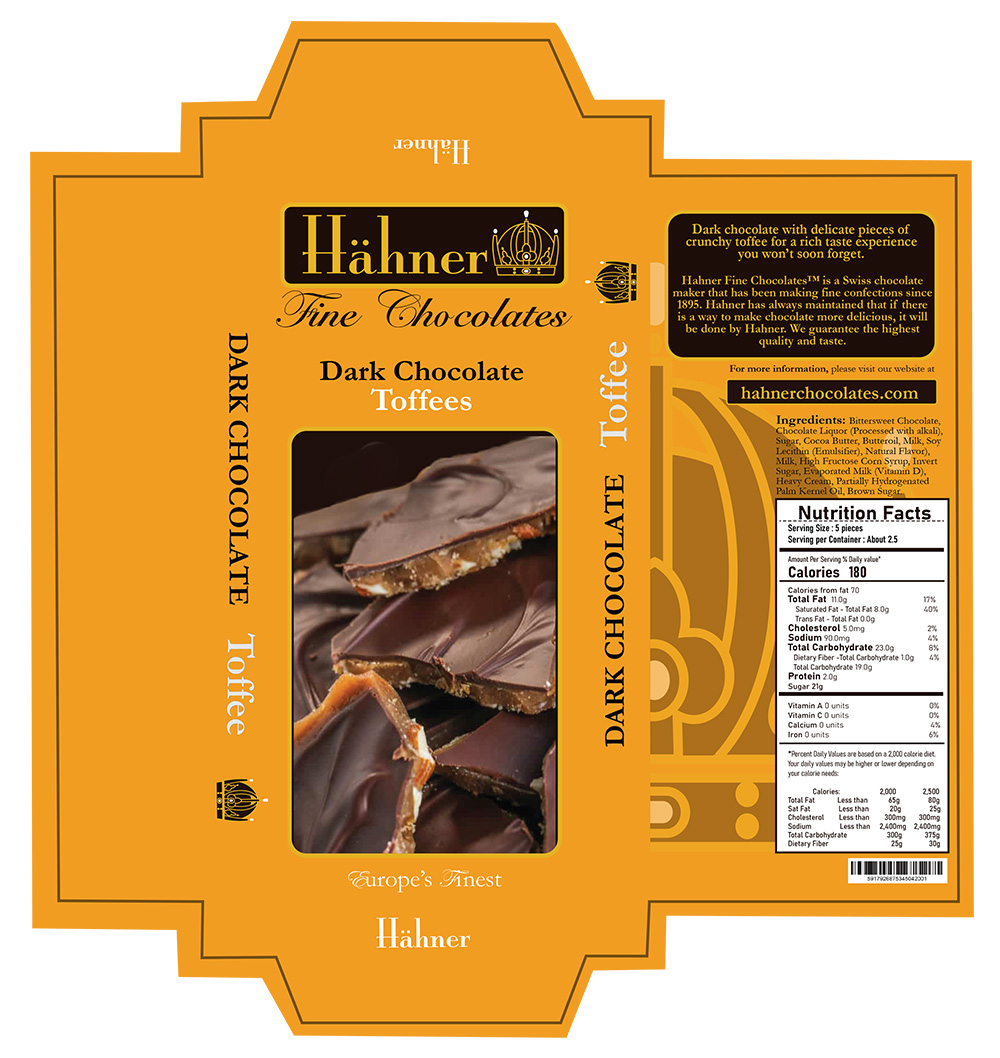 Hahner's chocolate bar 2