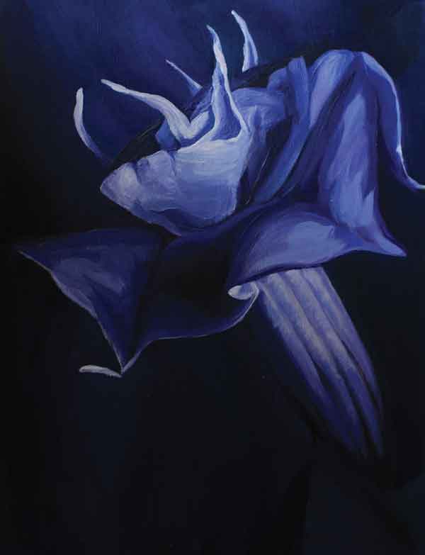 datura analogous painting