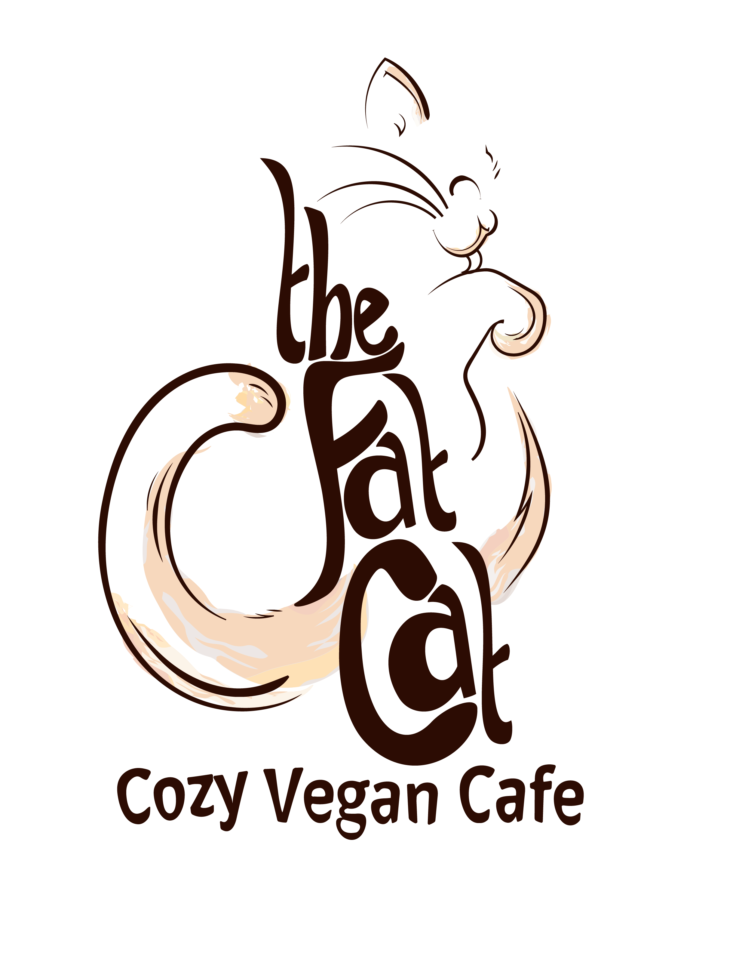 vegan cafe logo